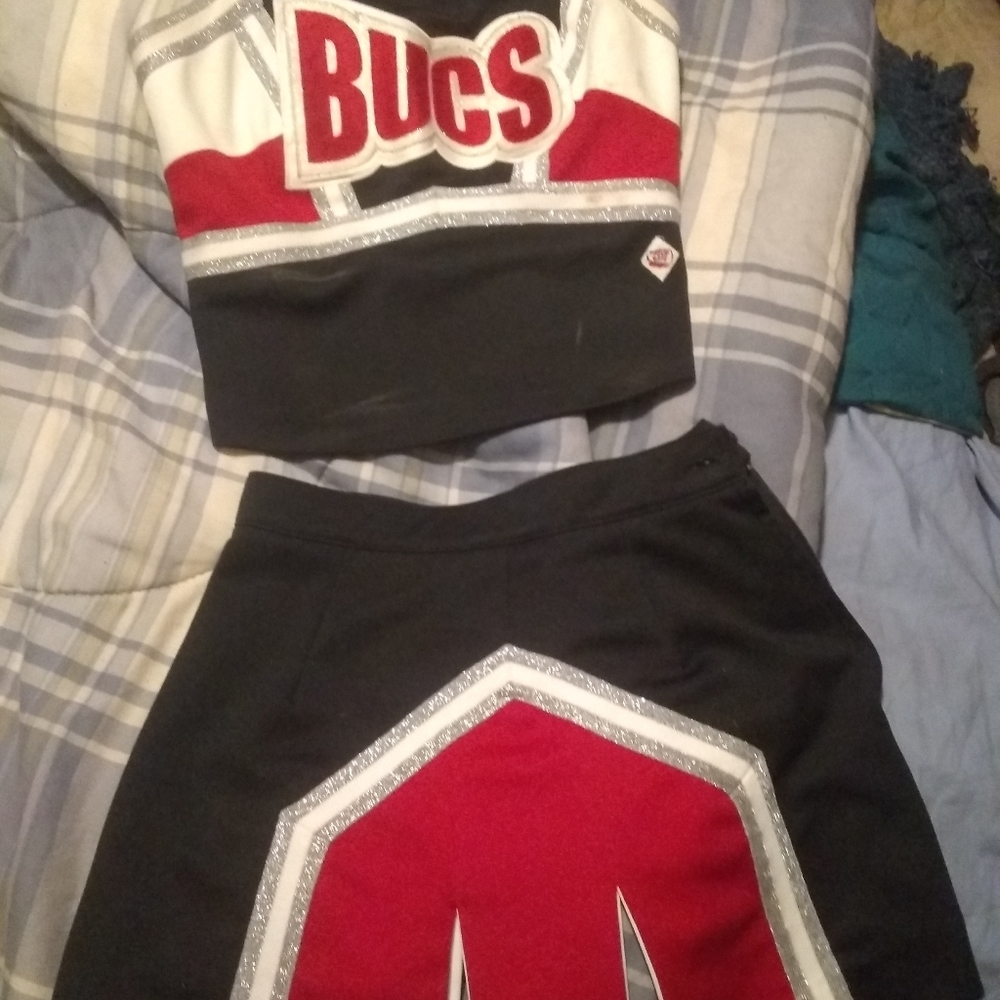 Cheer dance uniform.